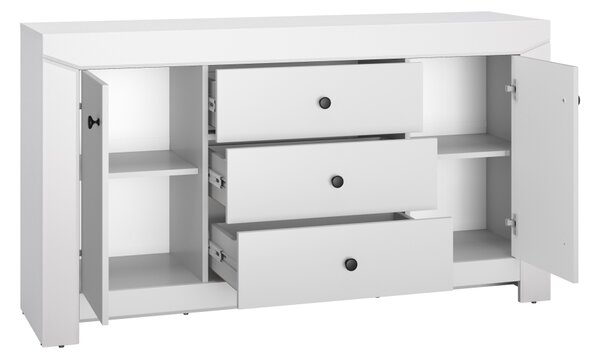 ML FURNITURE Komoda - TERNI 06, matná šedá