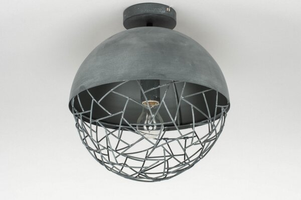 Stropní designové šedé svítidlo Jessica Beton Grey 35 (LMD)