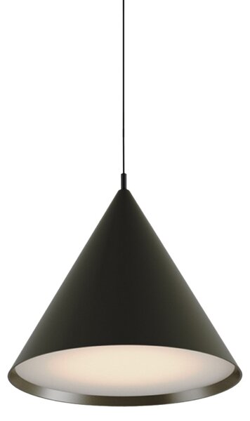 Aromas Trag LED závěsné svítidlo Ø200mmobráceně trojúhelníková (vrchol dole)