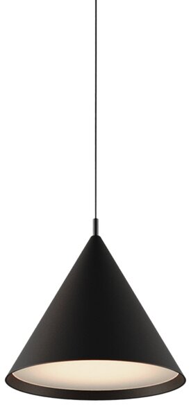 Aromas Trag LED závěsné svítidlo Ø200mmobráceně trojúhelníková (vrchol dole)