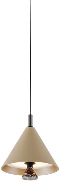 Aromas Marg LED závěsné svítidlo Ø400mmČerná matnáČerná