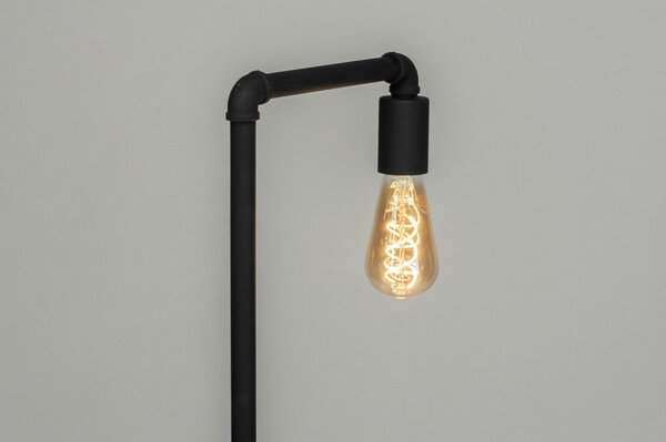 Stojací industriální lampa Beton Industry Bulb Black (LMD)