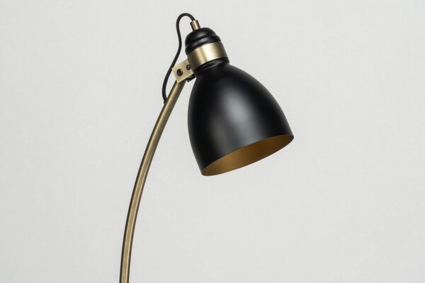 Stojací industriální černá lampa Black Marina Industry (LMD)