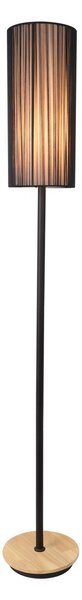 CLX Moderní stojací lampa CORIGLIANO-ROSSANO, 1xE27, 40W, černá 50601216