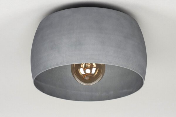 Stropní designové šedé svítidlo Kavi Beton Look (LMD)