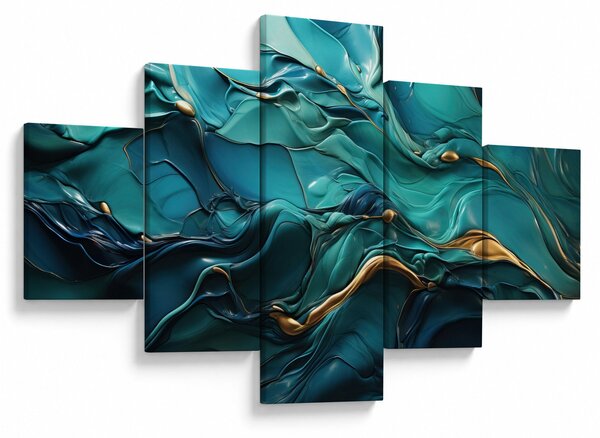 Obraz - Abstraktní textury (125x70 cm)