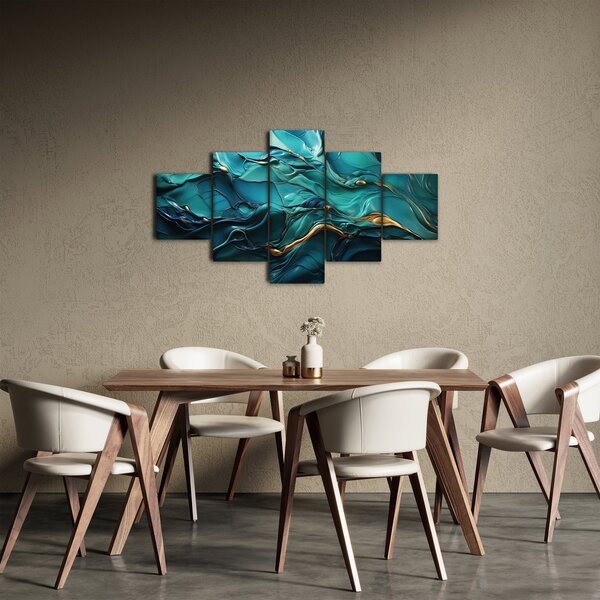 Obraz - Abstraktní textury (125x70 cm)