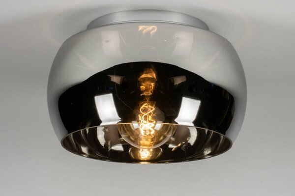 Stropní designové skleněné svítidlo Eleganza Luce Foscarino Small (LMD)