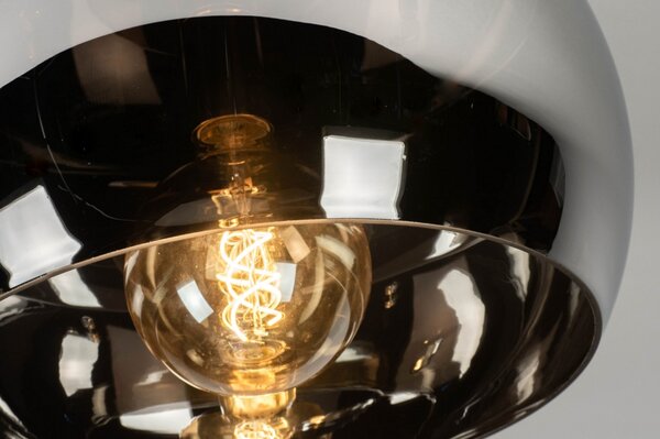 Stropní designové skleněné svítidlo Eleganza Luce Foscarino Small (LMD)