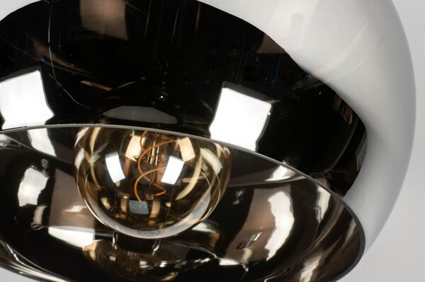Stropní designové skleněné svítidlo Eleganza Luce Foscarino Small (LMD)