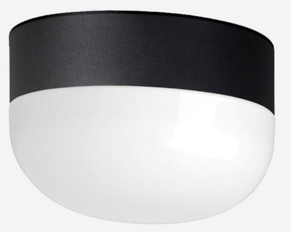 LUCIS stropní a nástěnné svítidlo PRIMA 1x100(77)W E27 sklo černá opál BS24.11.P24.45