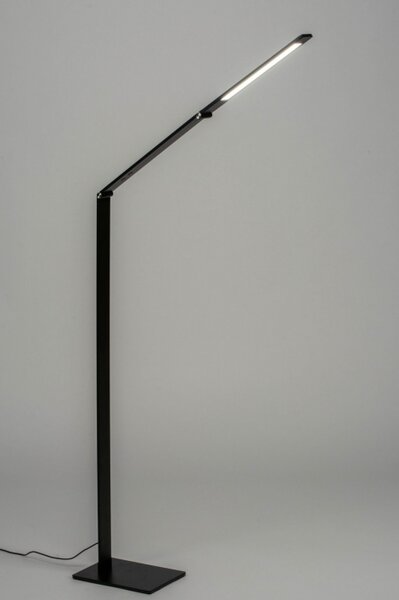 Stojací designová LED lampa se stmívačem D-Tech Black (LMD)