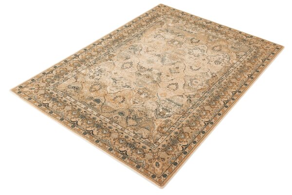 Kusový koberec vlněný Dywilan Omega Kashmir Krem 2 béžový Rozměr: 100x150 cm