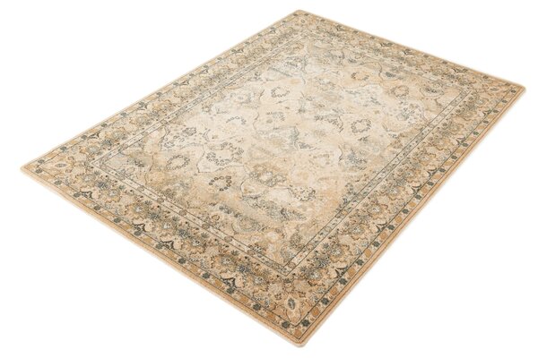 Kusový koberec vlněný Dywilan Omega Kashmir Krem 2 béžový Rozměr: 100x150 cm