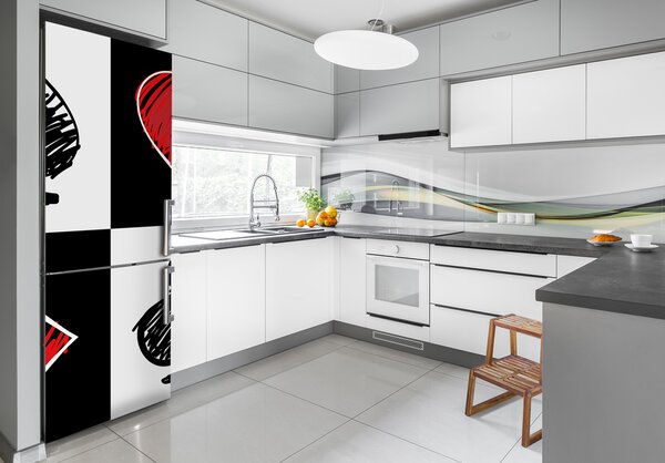 Nálepka na ledničku Karetní barvy FridgeStick-70x190-f-92949064