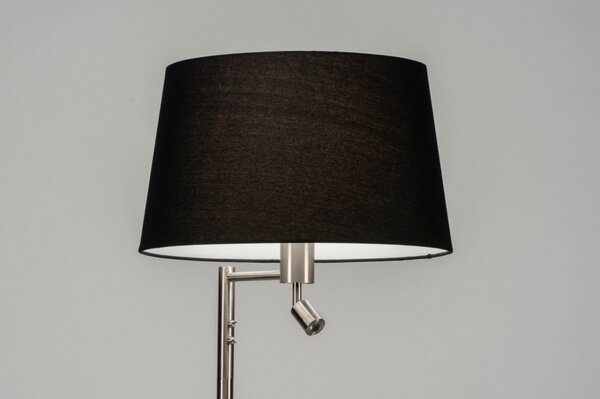 Stojací designová černá lampa La Scale Black Nuo (LMD)