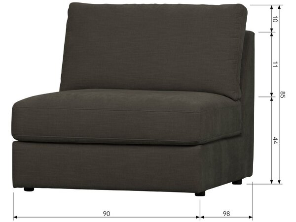 -25 % Dny MOMENTI– WOOOD Středový modul Flaireen 90 cm