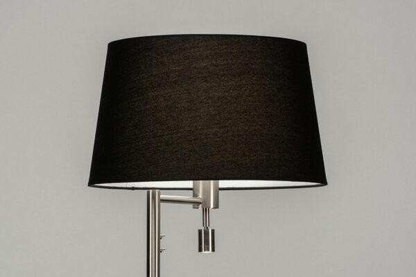 Stojací designová černá lampa La Scale Black Nuo (LMD)