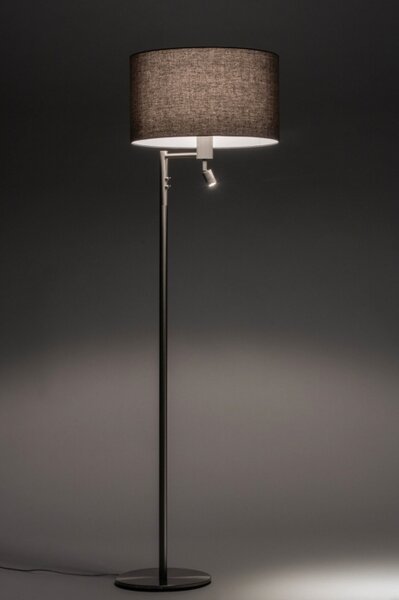 Stojací designová šedá lampa La Scale Grey (LMD)