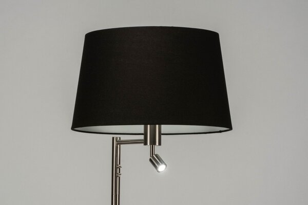 Stojací designová černá lampa La Scale Black Nuo (LMD)