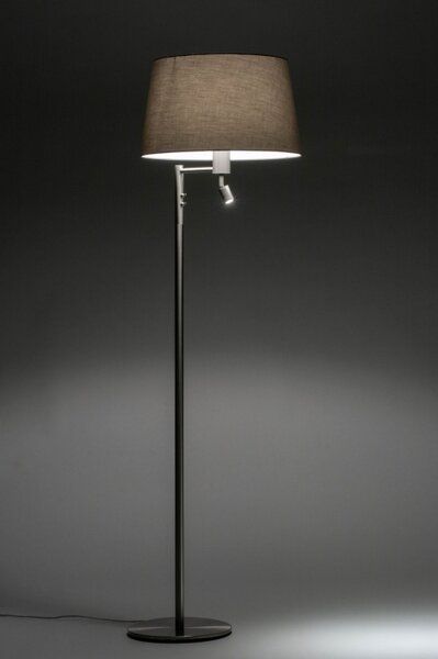 Stojací designová šedá lampa La Scale Grey Nuo (LMD)