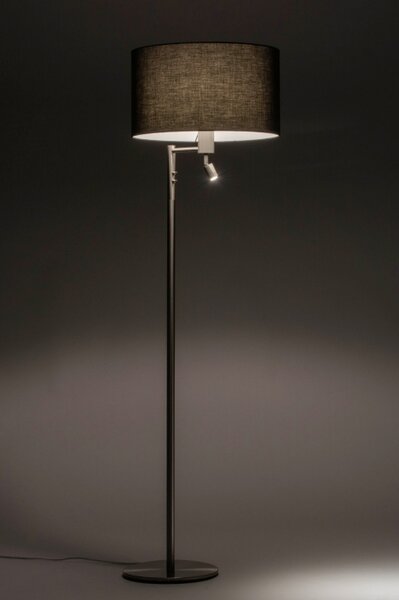 Stojací designová černá lampa La Scale Black (LMD)