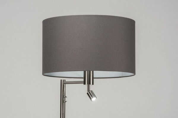 Stojací designová šedá lampa La Scale Grey (LMD)