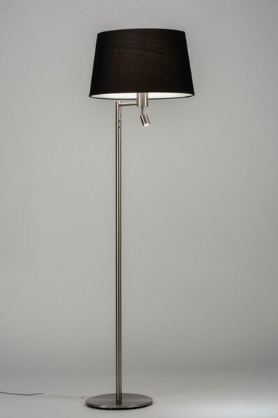 Stojací designová černá lampa La Scale Black Nuo (LMD)