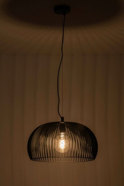 Závěsné designové svítidlo do obýváku Santora Nero Marco (LMD)