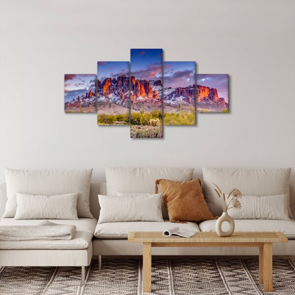 Obraz - Pohoří v Arizoně (125x70 cm)