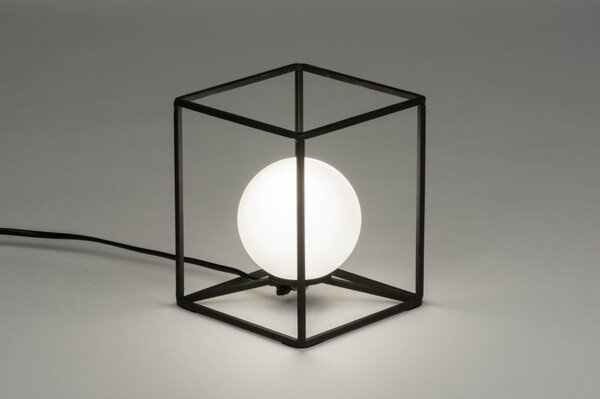 Stolní designová lampa Industry Fox Black (LMD)
