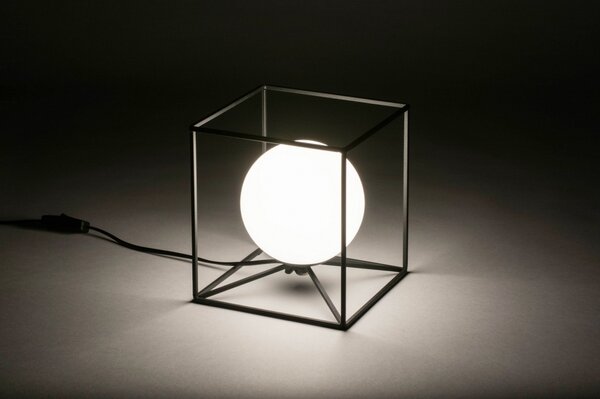 Stolní designová lampa Industry Fox Black Big (LMD)