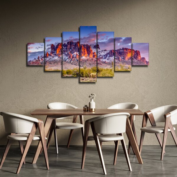 Obraz - Pohoří v Arizoně (210x100 cm)