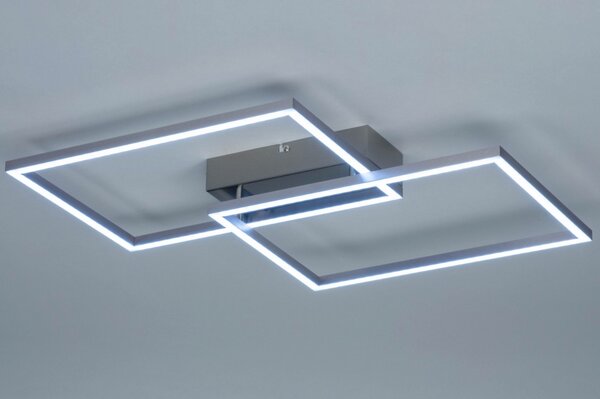 Stropní stmívatelné designové LED svítidlo do obýváku York Quadro (LMD)