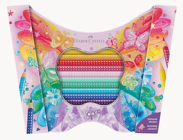 Sada barevných pastelek Sparkle, 20 dílů