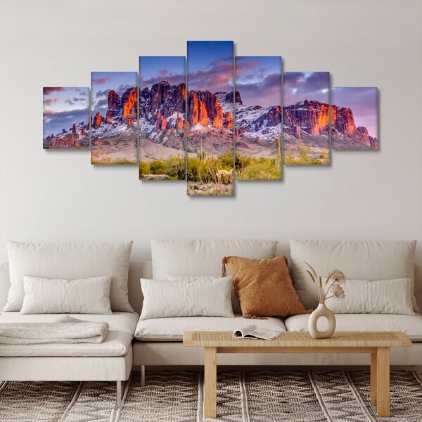 Obraz - Pohoří v Arizoně (210x100 cm)