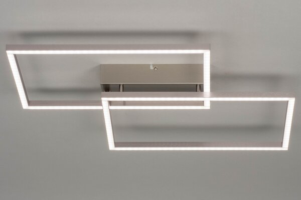 Stropní stmívatelné designové LED svítidlo do obýváku York Quadro (LMD)