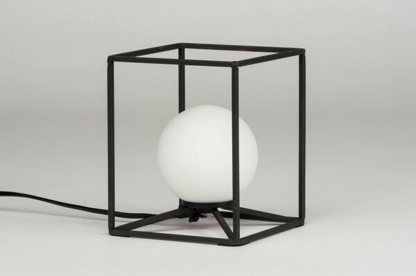 Stolní designová lampa Industry Fox Black (LMD)