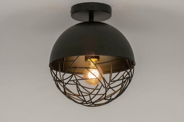 Stropní designové černé svítidlo Jessica Escape Nero (LMD)