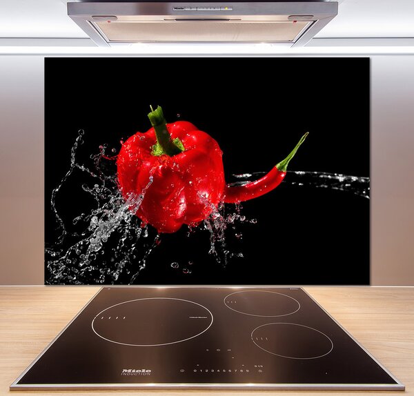 Panel do kuchyně Červené papriky pl-pksh-100x70-f-14662638