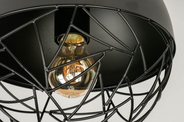 Stropní designové černé svítidlo Jessica Escape Nero (LMD)