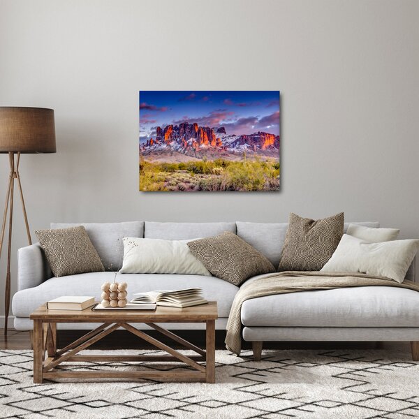 Obraz - Pohoří v Arizoně (70x50 cm)