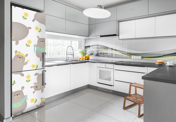 Foto tapeta na ledničku Medvídky FridgeStick-70x190-f-84211237