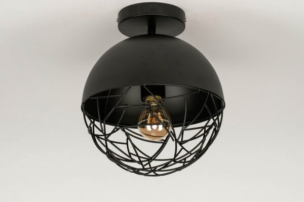 Stropní designové černé svítidlo Jessica Escape Nero (LMD)