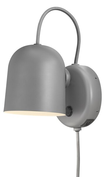 NORDLUX Nástěnné osvětlení s vypínačem ANGLE, 1xGU10, 25W, šedé 2120601010