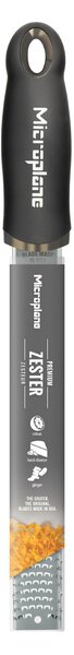 Microplane Premium Classic Struhadlo s rukojetí jemné, černé