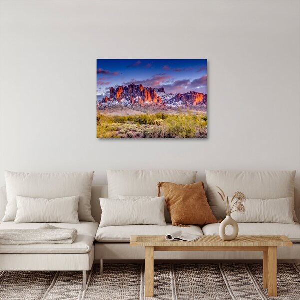 Obraz - Pohoří v Arizoně (70x50 cm)
