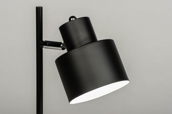Stolní designová černá lampa Belava (LMD)