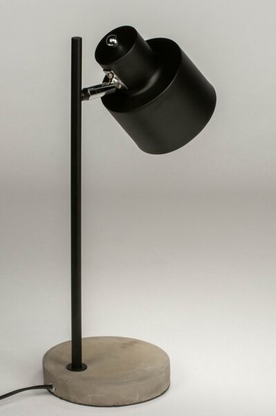 Stolní designová černá lampa Belava (LMD)