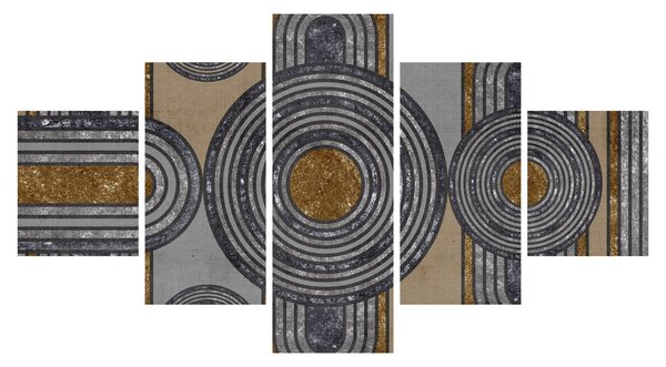 Obraz - Dekorativní vzory (125x70 cm)
